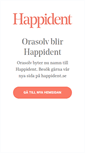 Mobile Screenshot of orasolv.se